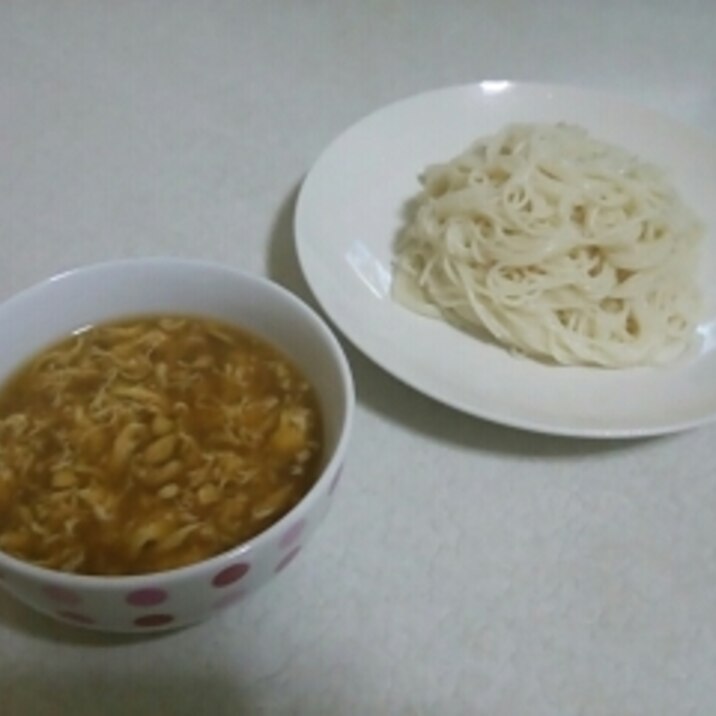 納豆汁リメイク☆そうめんのつけ汁